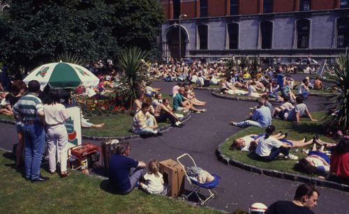 Wolfe Tone Park not Square, Dublin