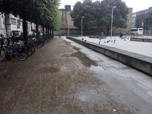 Neglect @ Wolfe Tone Park (Square) today